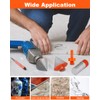 AOKLIT 3 PCS Diamond Beveling Chamfer Bits Set, Tile Cone