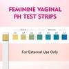 Vaginal pH Balance Test Strips, 50 Feminine pH Test Kit