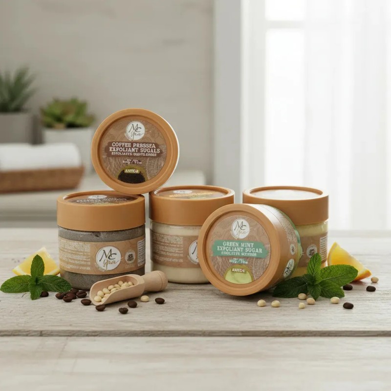 Exfoliantes Scrub 220g C/u Manicure Pedicure Spa , Mc Nails