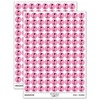 Golf Hole Flag 200+ Round Stickers - Matte Finish -