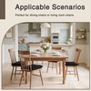 OVOV 4 Pack Chair Cushions for Dining Chairs Soft Seat