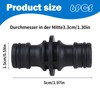 Pack of 6 for Gardena coupling, Gardena hose connector, connector,