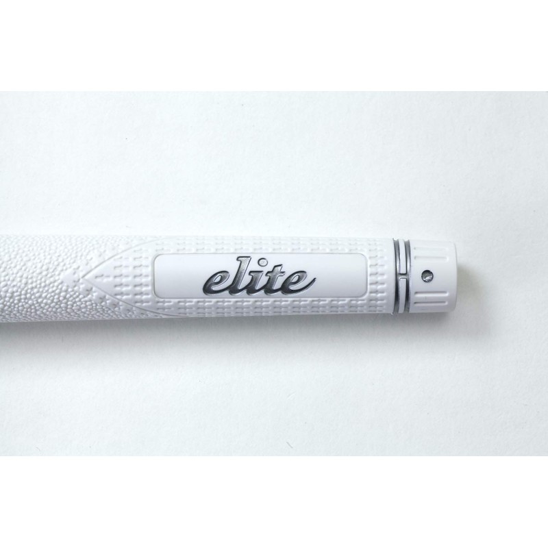 elitegrips MX51 Golf Grips, Set of 13, Silver White, No
