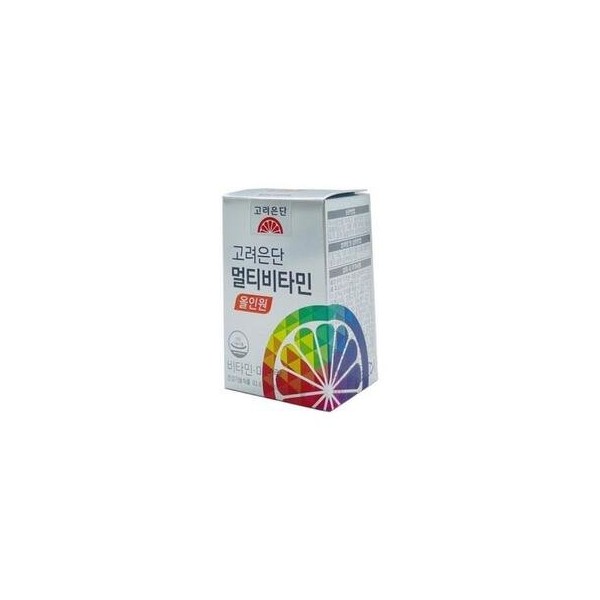 Korea Eundan Multivitamin All-in-One 60 tablets (5) / 고려은단 멀티비타민 올인원 60정 5개