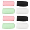 8pcs Travel Leak Proofing Elastic Sleeve Bottle Covers Soft Silicone