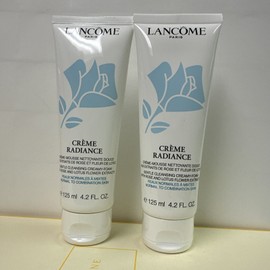 Lancôme Pack Of 2 Lancome Crème Radiance Mousse Gentle Cleansing Creamy Foam 4.2oz Each