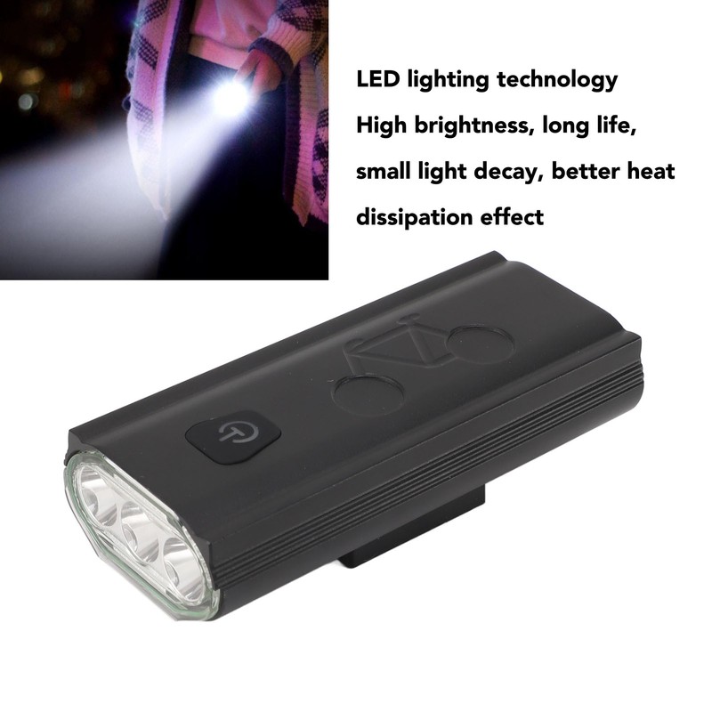 Rechargeable Flashlight 800 Lm White Light LED IP55 15W 4000mAh