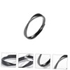 Baluue Stylish Silver Couple Ring Open Design Finger Jewelry for