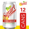 Squirt Zero Sugar Grapefruit Soda, 12 fl oz cans, 12