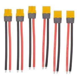 XT60 Plug Female Male Connector Cable XT60H XT60 Pigtail with12AWG 10cm Silicon Wire for RC Lipo Battery ESC