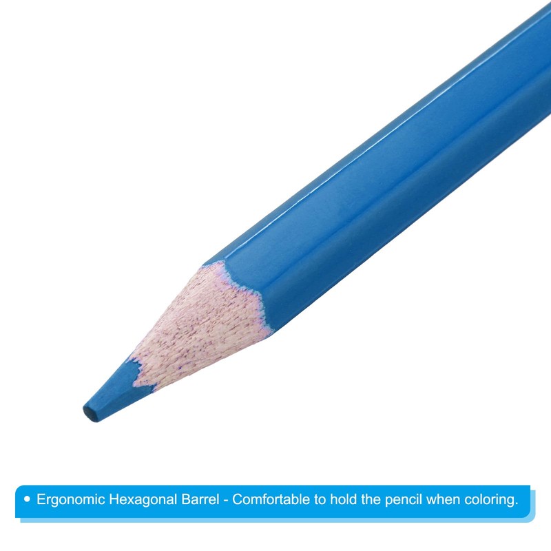 PATIKIL Watercolor Pencil, 12Pcs Water Soluble Pencils for Blending, Coloring,