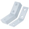 OTTFF 6 Pack 45 Degree Angle Bracket Fitting for 1-5/8"