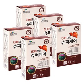Chong Kun Dang Health HL Chong Kun Dang Liver Health Super Care 30 tablets 5 boxes/Milk Thistle / HL 종근당 간건강 슈퍼케어 30정 5박스/밀크씨슬