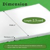 NEBRANCY Adhesive Felt Premium Grade, 1/4" x 6" x 2.5yd,