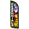 Vista Products PERENNIALS (Flowers) Premium Windless Feather Banner Flag Kit