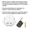 Wireless Remote Control with Receiver for Gate Curtain Furniture Household