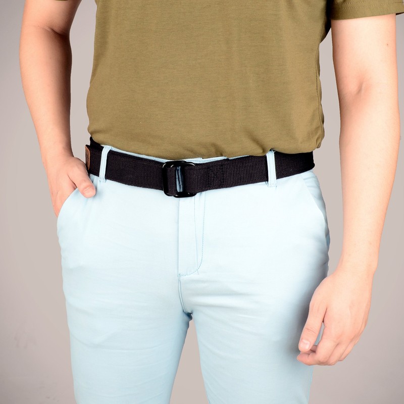 Drizzte 59'' Plus Size Long Double D Ring Big Mens