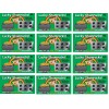 FAKE LOTTERY TICKETS-5 Pack Prank Gag Gift-Lucky Irish Shamrock