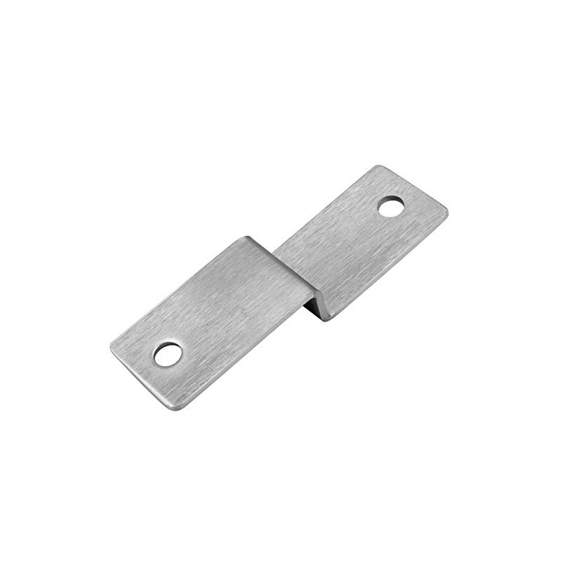 heneng 10 Pcs Stainless Steel Z Shaped Corner Bracket, Offset