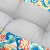 Magpie Fabrics Indoor Outdoor Bench Cushion 45"x18", Non-Slip Tufted Water