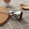 Stainless Steel Egg Cracker Tool for Raw Eggs - Easy