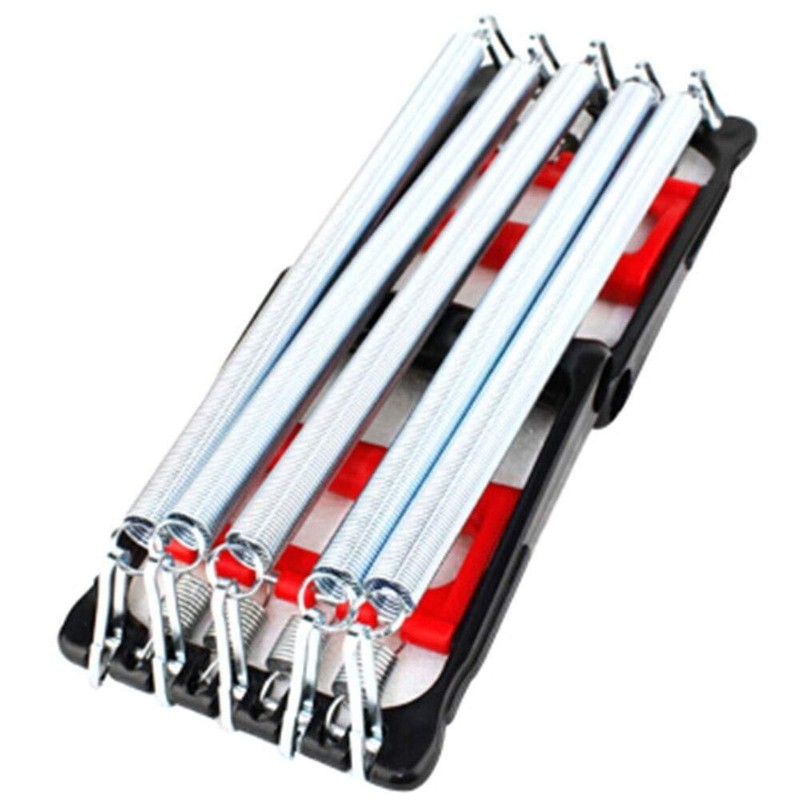 Gym Chest Expander Adjustable Tension Strength Fitness Training 5 Springs