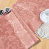 MILVOWOC 4 Pack Rose Gold Satin Table Runner, 12 x