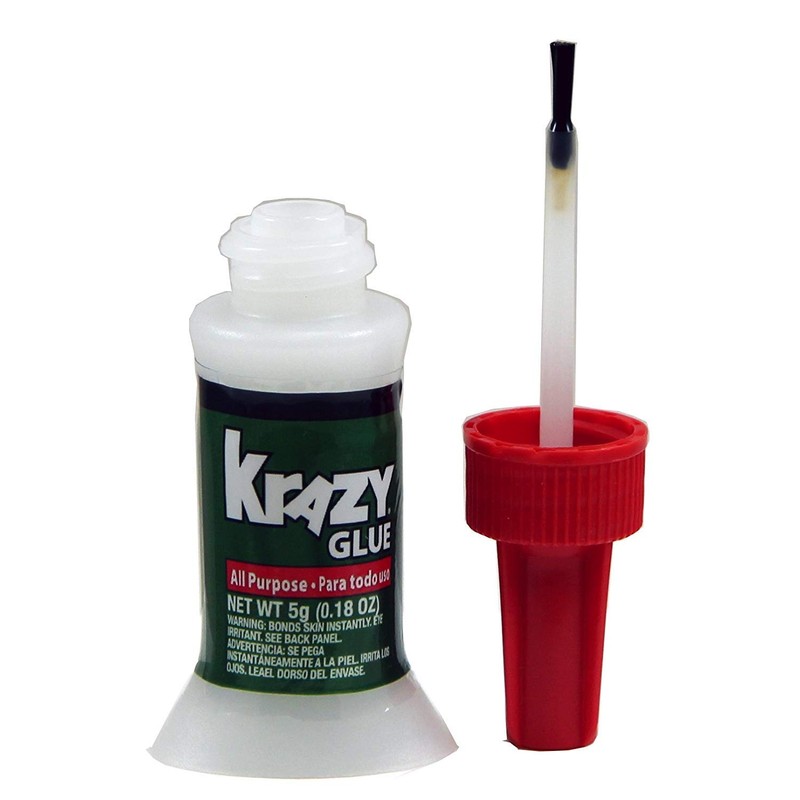 Krazy Glue KG92548R Instant Krazy Glue 0.18-Ounce All Purpose Brush