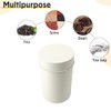 1 Pcs Matte Sealed Tea Canister (White), Tea Container, Tea