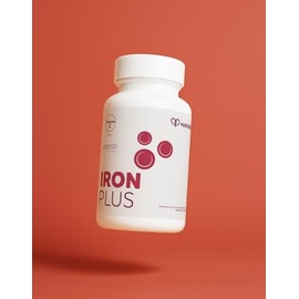 Iron Plus de nutriADN - Suplemento de Hierro de Alta Absorción 450 MG (LIPOFER®) con Vitamina C (120 Cápsulas)