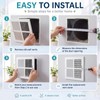 3 Pcs 10 X 10 Inch Interior Size Ceiling Register