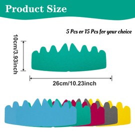 5 Pcs Colorful Baseball Caps Inserts Flexible Washable Reusable Hat Felt Shapers Hat Sweat Liner Hat Support Brim for Fitted Ball Sports Cap Insert, 5 Colors