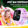 Kids Smartwatch IP67 Waterproof Color Touchscreen Boy Girl Watch with