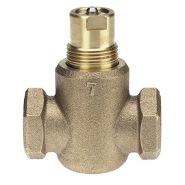 Siemens 599-02034 1.0-Cv Flow Rate Normally Open 2-Way Terminal Unit Valve, 1/2-Inch