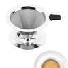 Coffee Filter Stainless Steel Haofy Reusable Coffee Dripper Paper-less Coffee