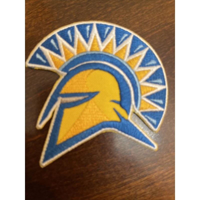 SJSU SAN JOSE STATE SPARTANS Vintage Embroidered Iron-On Patch 3”