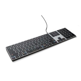 KB Covers Dorico Backlit Pro Aluminum Keyboard - Windows - US | Music Composition & Notation | Music Scoring Shortcuts | Keyboard for Musicians & arrangers