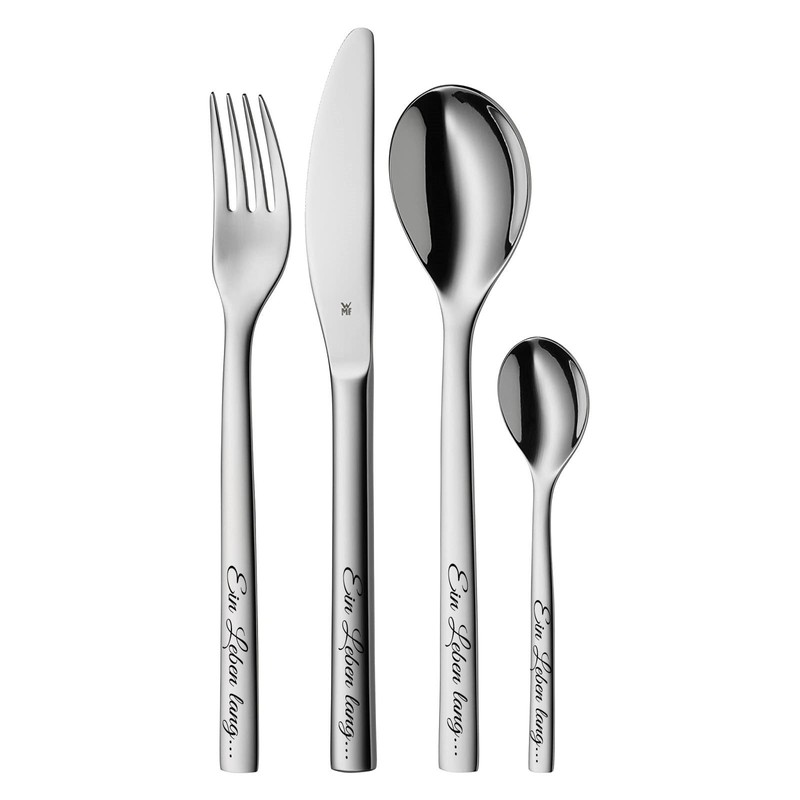 ID WMF Nuova Cutlery Set 4-Piece Stainless Steel with Box
