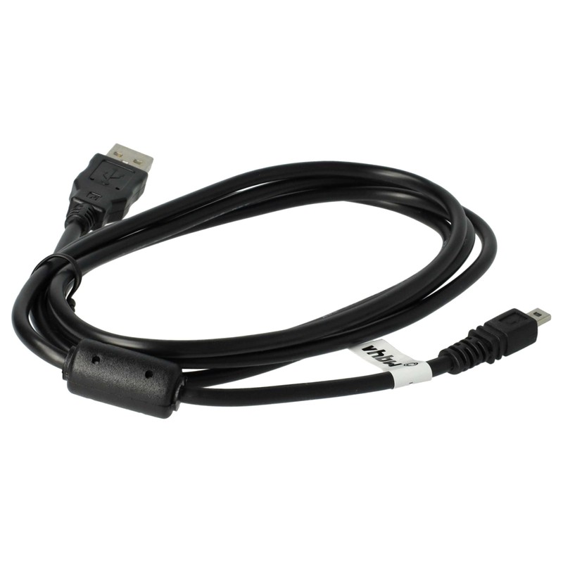 vhbw 5x USB-Kabel Datenkabel (Standard-USB Typ A auf Kamera) kompatibel