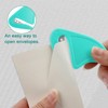 ZUFECY 4pcs Envelope Opener, Portable Letter Slitters with Sharp Blades