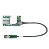 10G Dual Port to SFF-8087/M.2 Ethernet Network Adapter (Based on