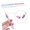 Vaguelly 12pcs Nail Art Wax Replacement Heads Versatile Rhinestone Picker