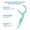 Professional Clean Flossers Extra Strong Flosser Pick, Fresh Mint, 150