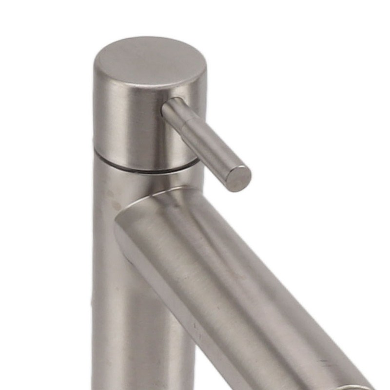 Kitchen Faucet Single Hole Stainless Steel Single Cold Sink Faucet