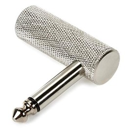 Hosa GPP-151 Right-angle Adaptor, 1/4 Inch TS to Same