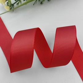 JaoZuyard Red Grosgrain Ribbon 1/2 Inch X 100 Yards Red Grosgrain Ribbon for Crafts Gift Wrapping Hair Accessories Wedding Decor Sewing and Bow Making Holiday Decoration Gift Ribbons