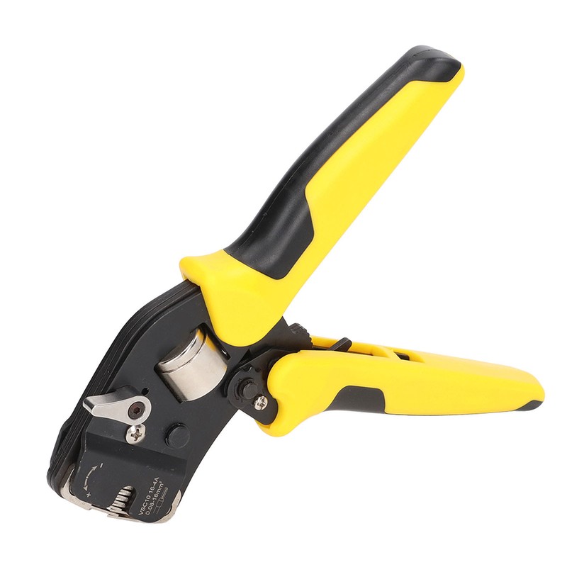 Ratcheting Wire Crimper Self Adjusting E Tube Manual Multifunction Crimping