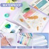 A3 Plastic Zip Wallets - 5PCS A3 Zip Lock Bags