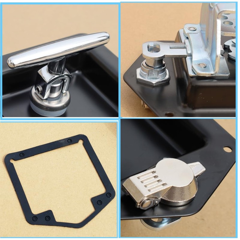 T Handle Latch Rv Truck Door Tool Box Lock Replacement