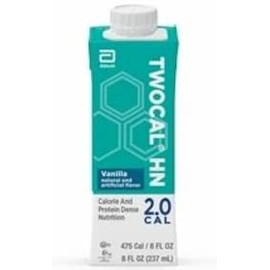 Twocal HN Calorie and Protein Dense Nutrition, Ready to Use, Vanilla, 8-Ounce Cartons (Pack of 24)